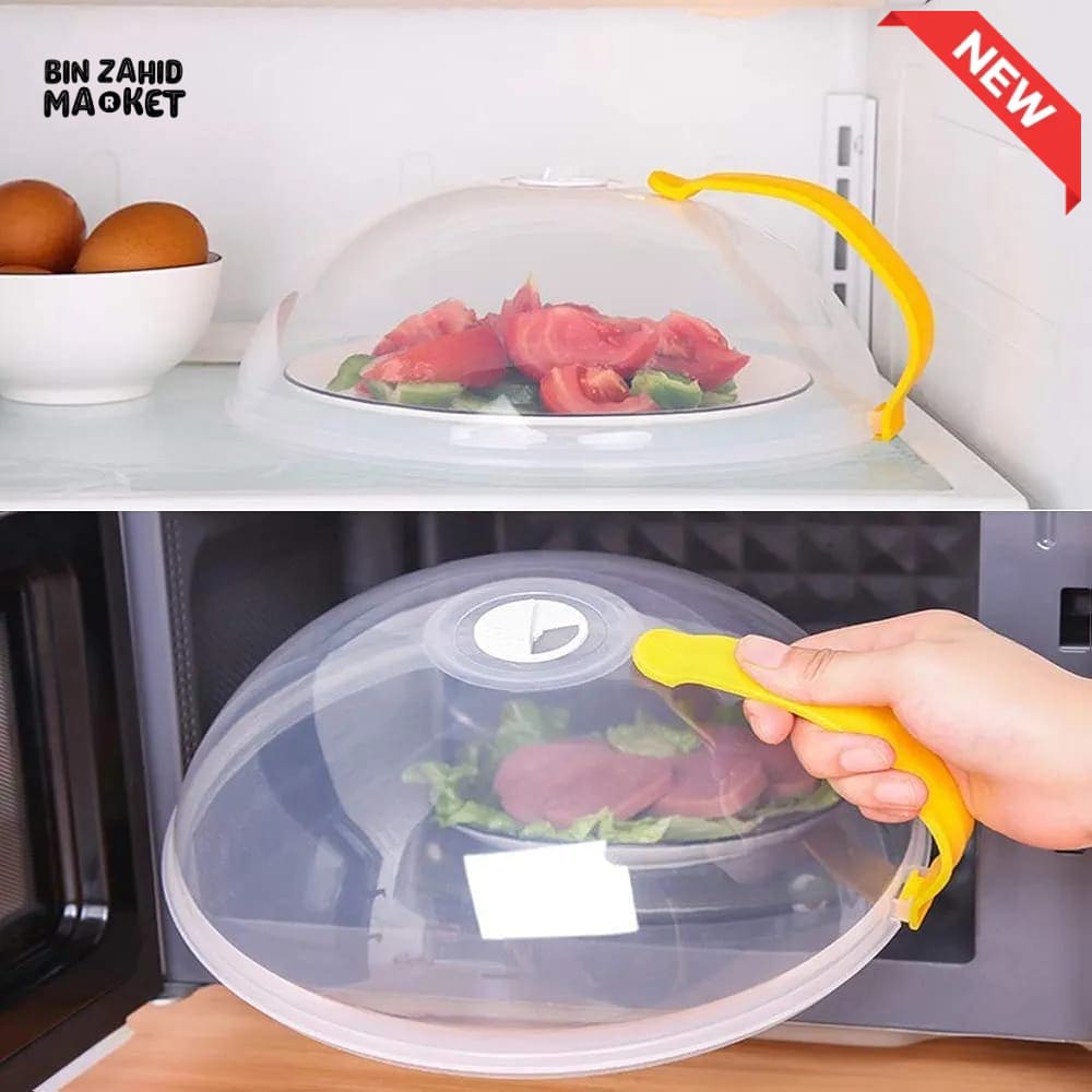 PREMIUM MICROWAVE SPLATTER COVER WITH STEAM VENT