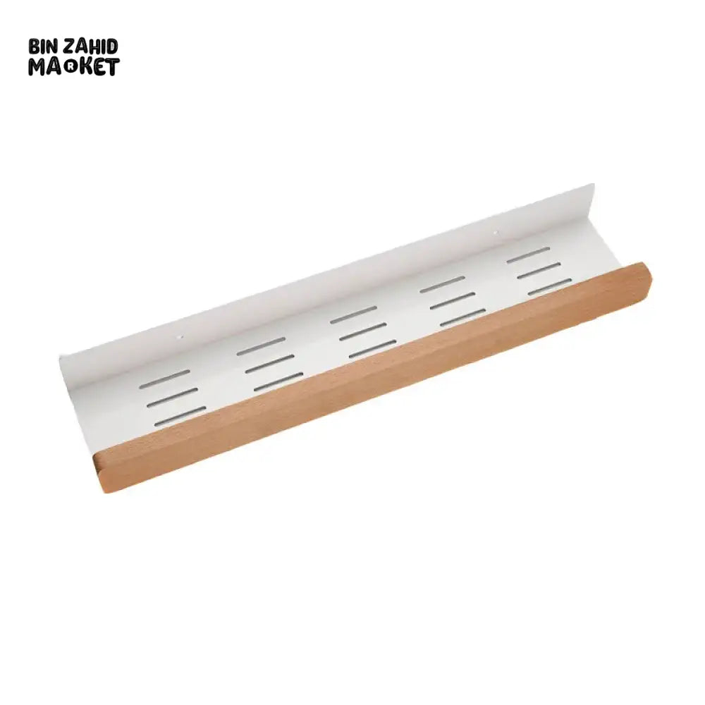 PREMIUM NO-DRILL WALL-MOUNT BATHROOM & KITCHEN STORAGE SHELF