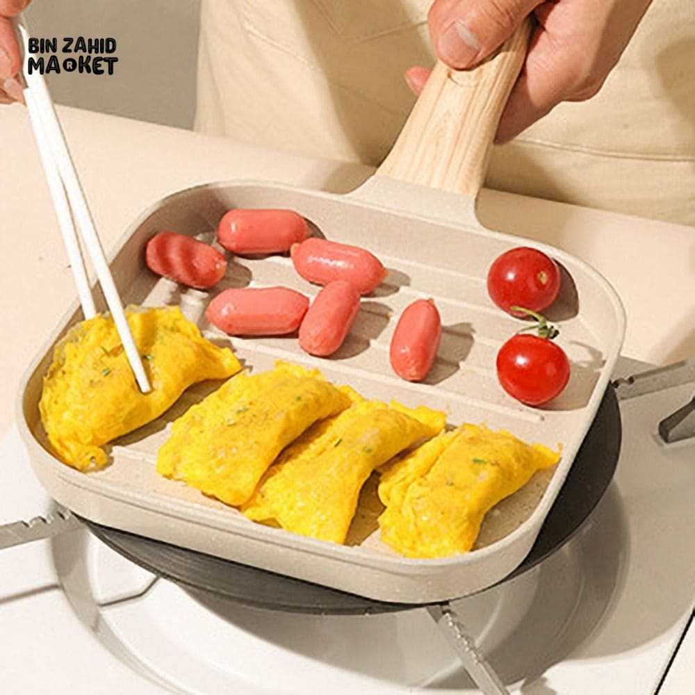 PREMIUM NON-STICK SQUARE GRILL & STEAK PAN