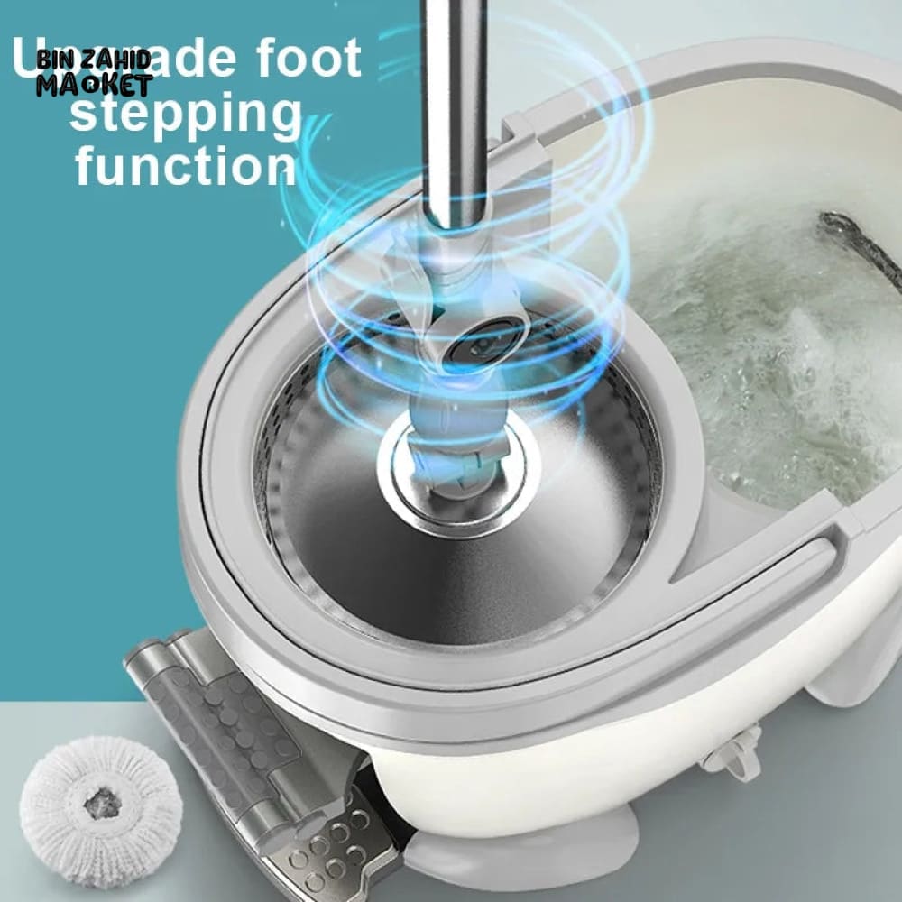 PREMIUM PEDAL CLEANING SPIN MOP