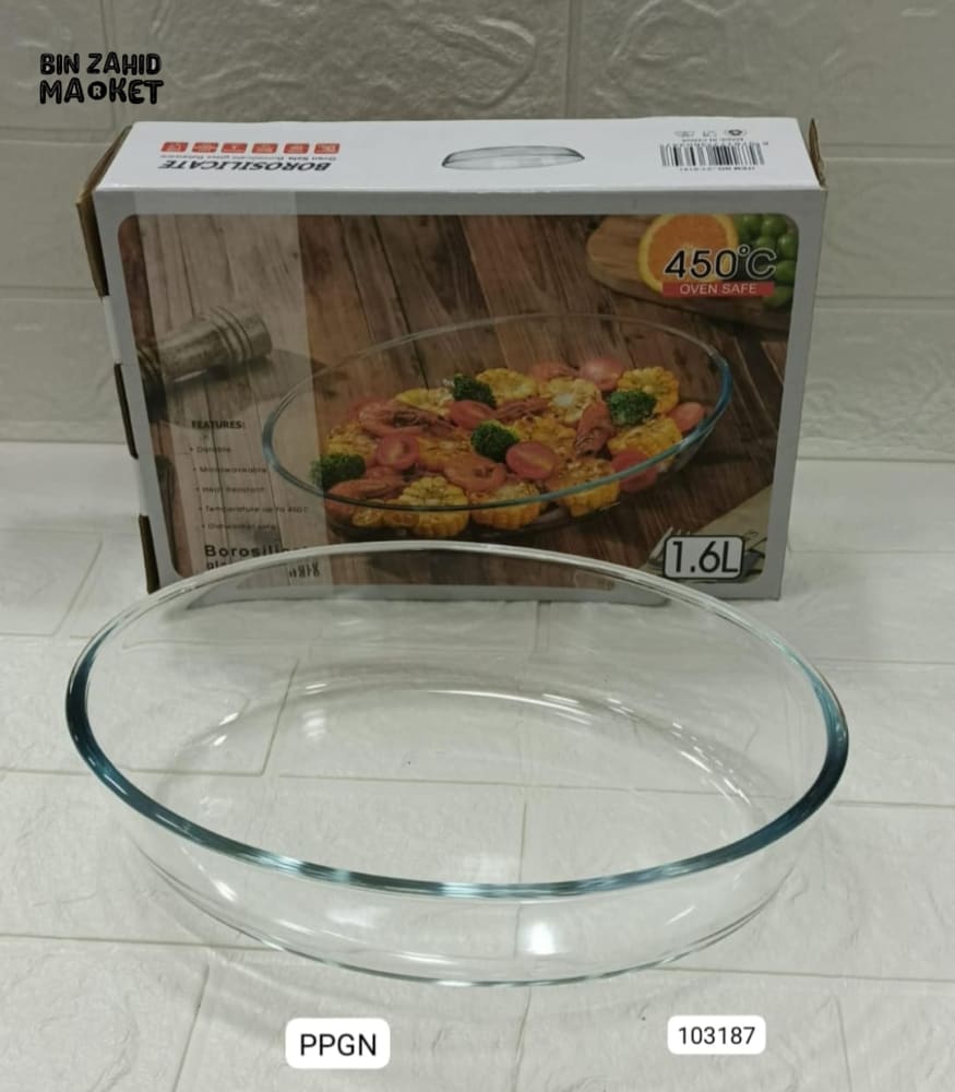 PREMIUM TOUGHENED GLASS BAKEWARE – OVEN SAFE MICROWAVE SAFE DISHWASHER SAFE