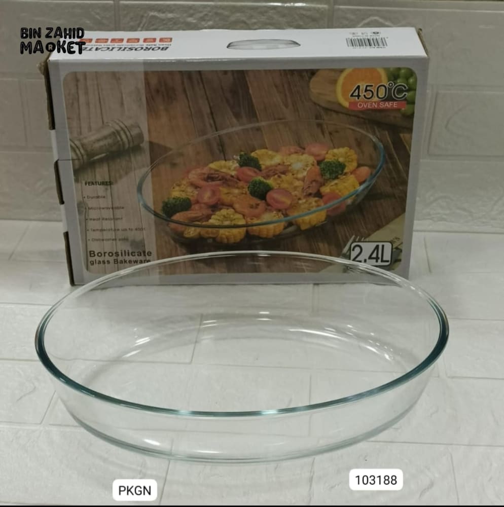 PREMIUM TOUGHENED GLASS BAKEWARE – OVEN SAFE MICROWAVE SAFE DISHWASHER SAFE