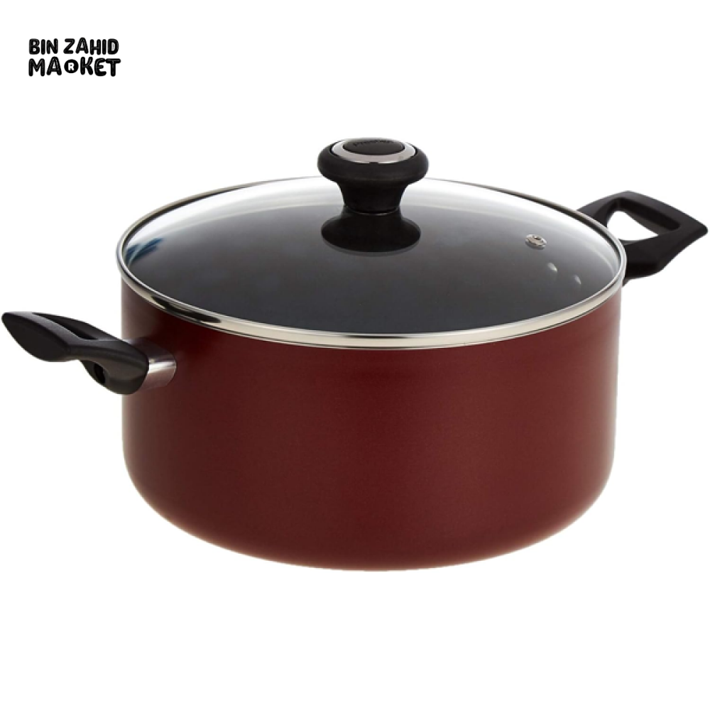 PRESTIGE 25PCS COOKWARE SET RED – COMPLETE NON-STICK COOKING SET FOR MODERN KITCHENS