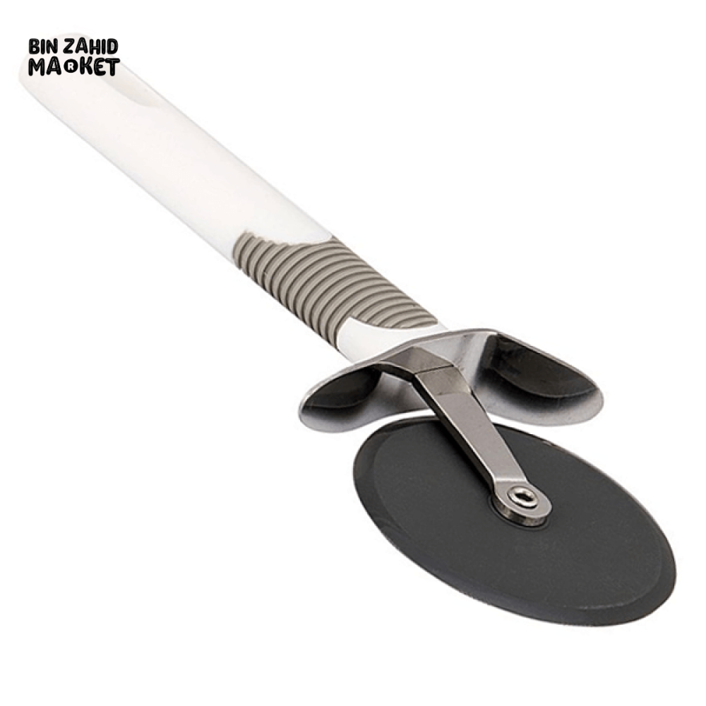 PRESTIGE BASIC PIZZA CUTTER – STAINLESS STEEL WHEEL WITH COMFORT GRIP HANDLE