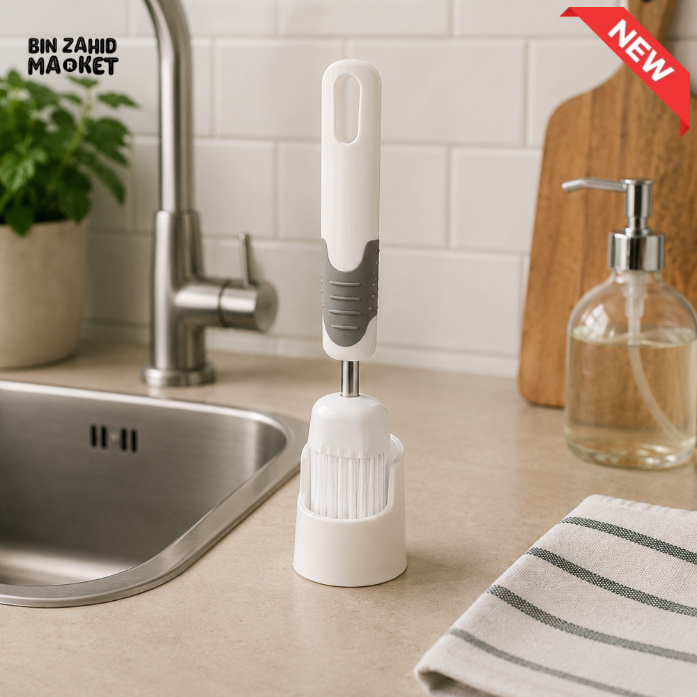 PRESTIGE BASICS DISH BRUSH WITH STAND