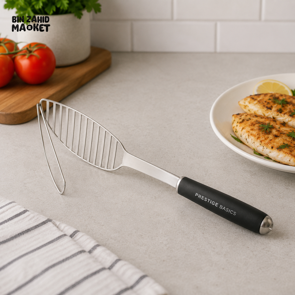 PRESTIGE BASICS STAINLESS STEEL FISH TURNER