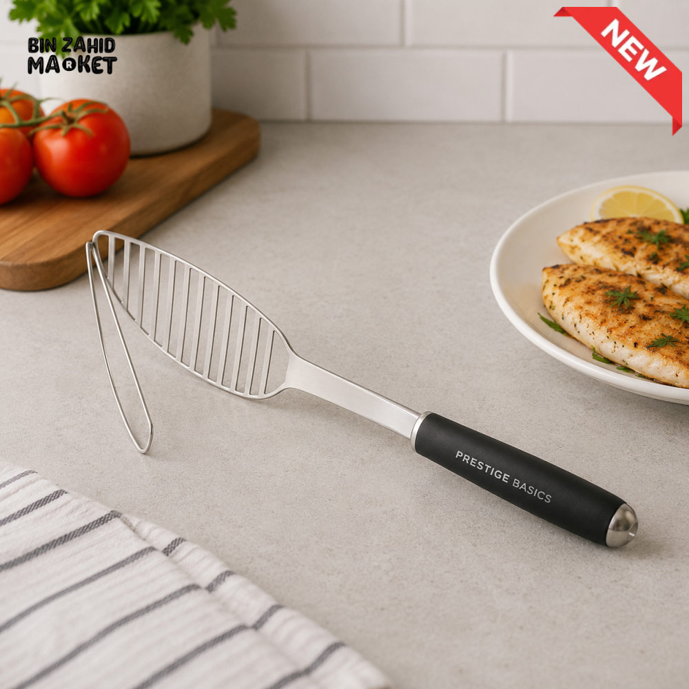 PRESTIGE BASICS STAINLESS STEEL FISH TURNER