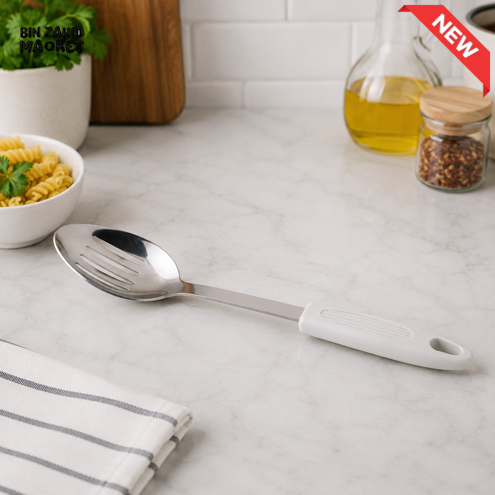 PRESTIGE BASICS STAINLESS STEEL SLOTTED SPOON
