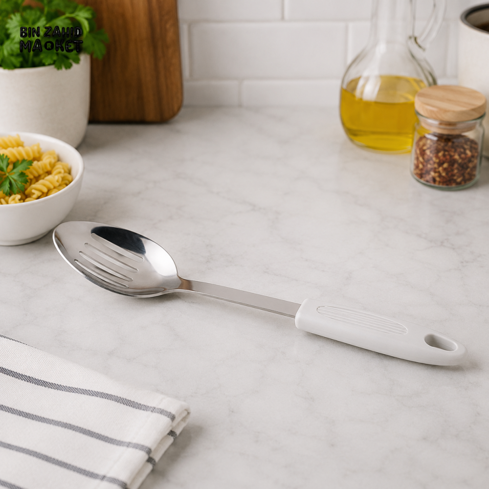 PRESTIGE BASICS STAINLESS STEEL SLOTTED SPOON