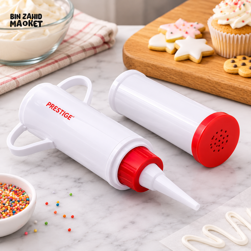 PRESTIGE CAKE ICING GUN DECORATING SET - 9655