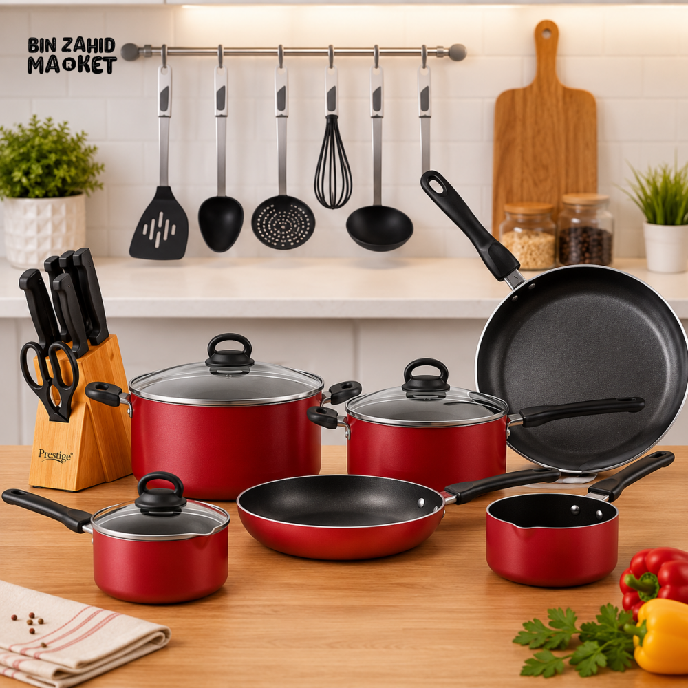 PRESTIGE CLASSIQUE NON-STICK COOKWARE SET 20965 - 22 PIECE