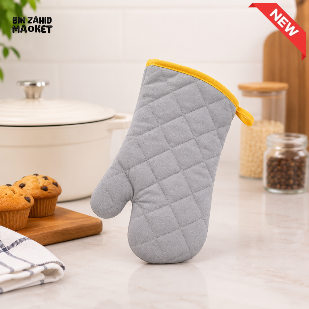 PRESTIGE HEAT RESISTANT QUILTED COTTON OVEN GLOVES - 496