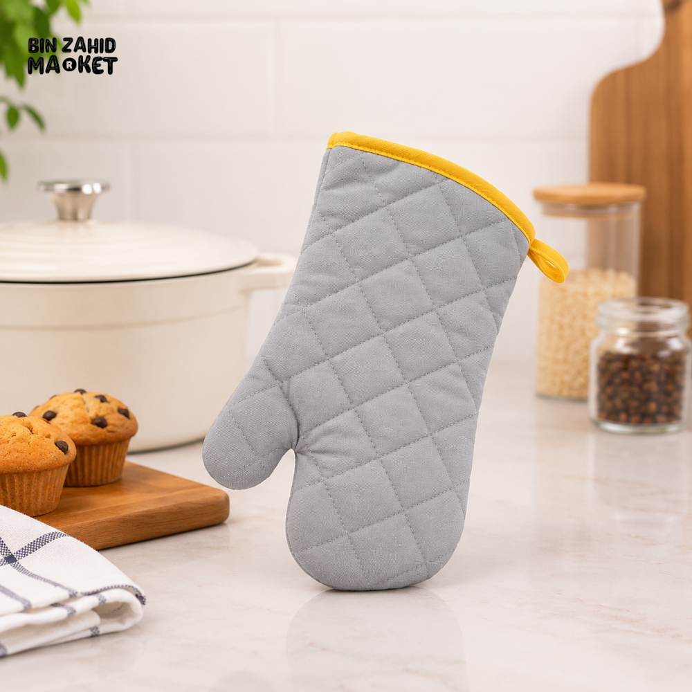 PRESTIGE HEAT RESISTANT QUILTED COTTON OVEN GLOVES - 496