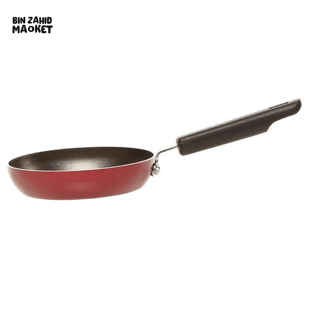 PRESTIGE MINI FRYPAN 12CM RED – NON-STICK SMALL FRYING PAN FOR EGGS & QUICK MEALS