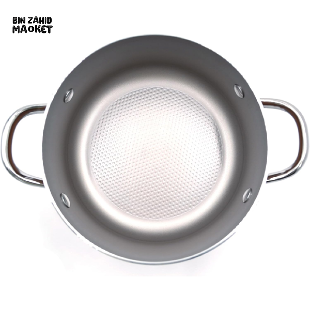 PRESTIGE ULTRA CASSEROLE WITH GLASS LID AND PAN HOLDER – PREMIUM NON-STICK COOKWARE