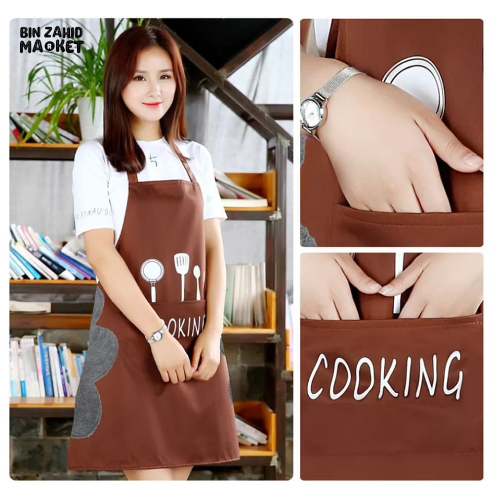 PRINTED KITCHEN APRON