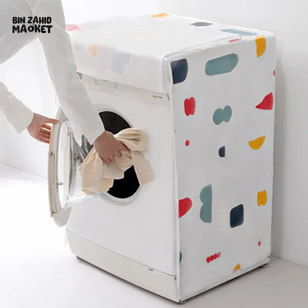 PRINTED WASHING MACHINE COVER 63x58x85cm