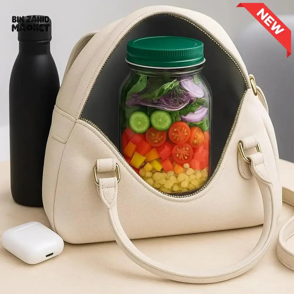 PROLUX PORTABLE ACRYLIC SALAD POD CONTAINER JAR