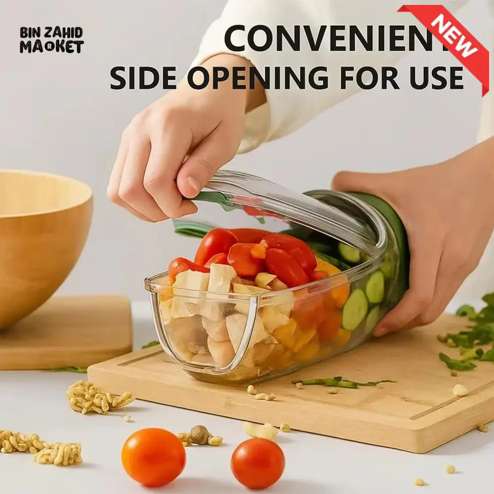 PROLUX PORTABLE ACRYLIC SALAD POD CONTAINER JAR