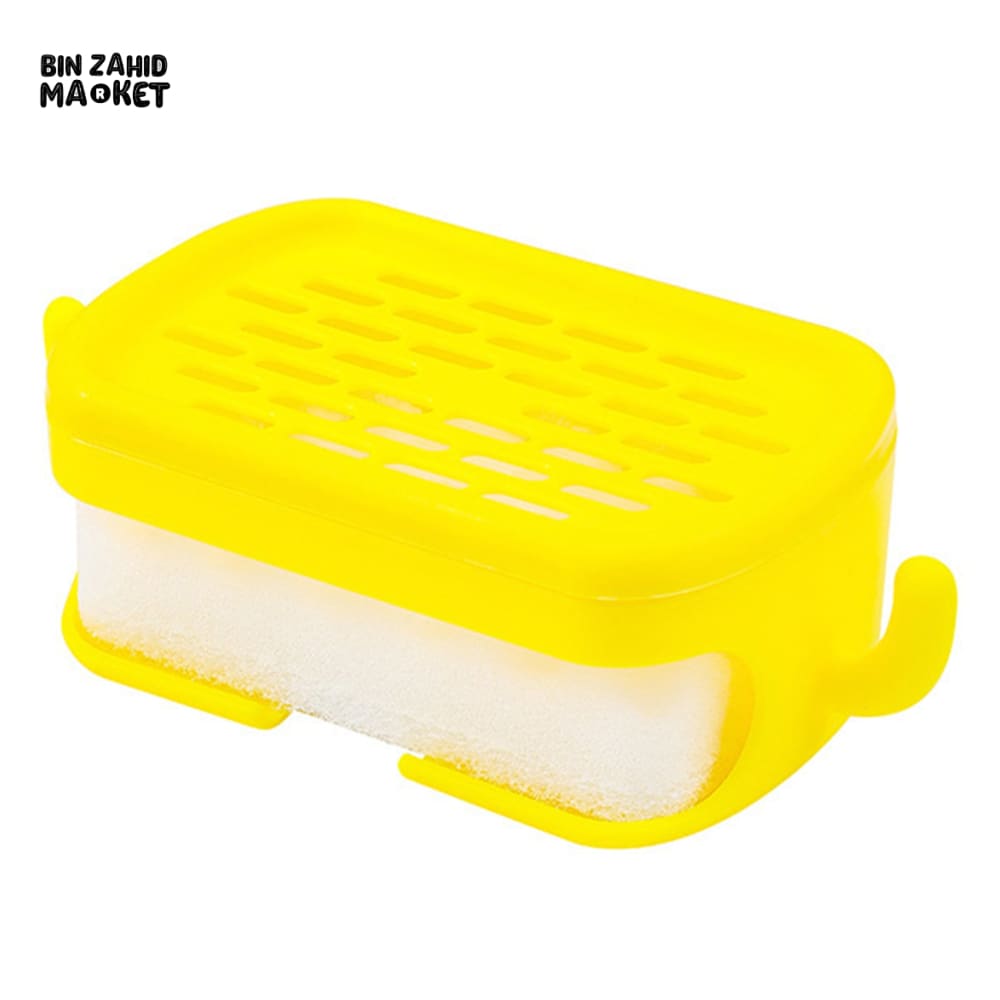 PUNCH-FREE DRAIN SOAP HOLDER – NO-DRILL WALL-MOUNTED SOAP BOX FOR HOME & BATHROOM