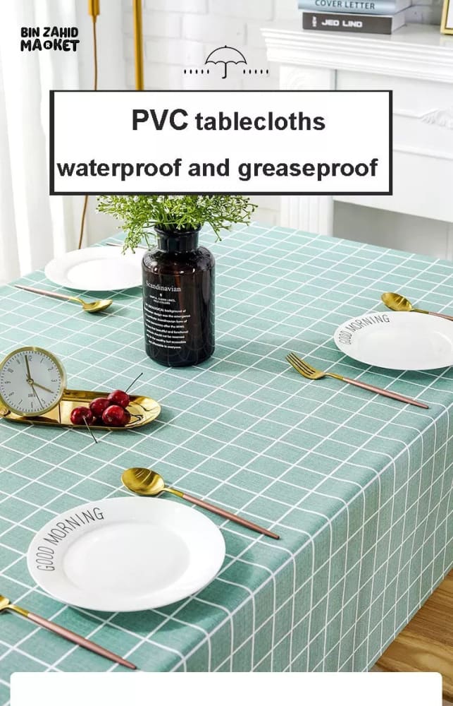 PVC TABLE CLOTH COVER 54*72CM