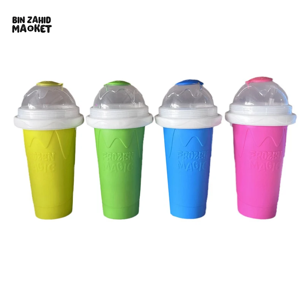 QUICK-FREEZE SLUSHY MAKER CUP LARGE CAPACITY FOR SMOOTHIES JUICE & ICE CREAM SUMMER KITCHEN TOOL