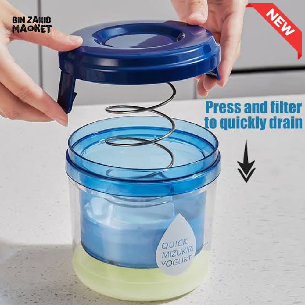 QUICK MIZUKIRI YOGURT FILTER | REUSABLE YOGURT STRAINER & GREEK YOGURT MAKER
