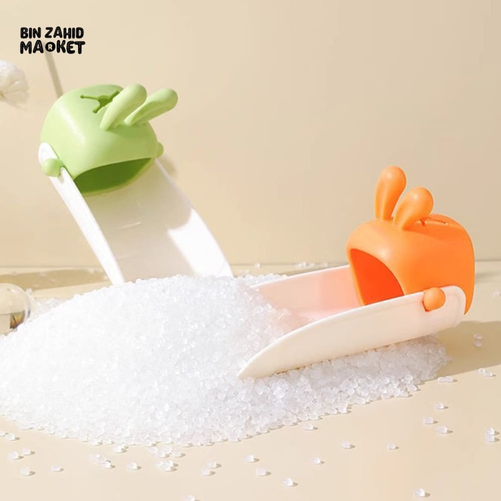 RABBIT TAP EXTENDER – BATHROOM & KITCHEN SINK ACCESSORY FOR EASY WASHING