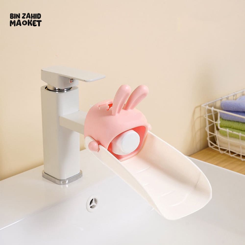 RABBIT TAP EXTENDER – BATHROOM & KITCHEN SINK ACCESSORY FOR EASY WASHING