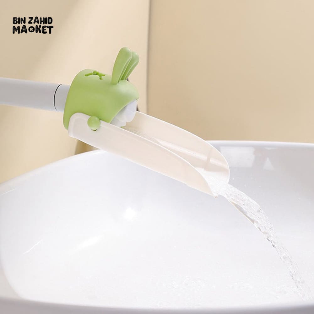 RABBIT TAP EXTENDER – BATHROOM & KITCHEN SINK ACCESSORY FOR EASY WASHING