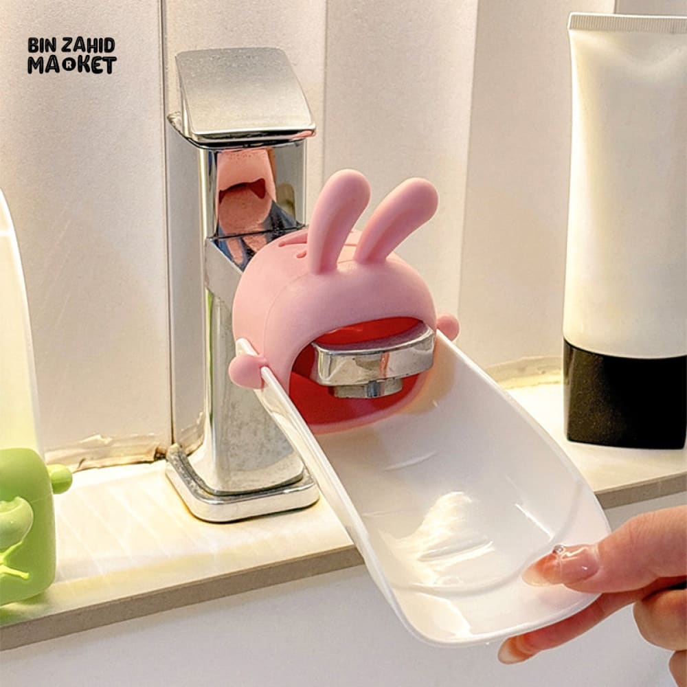 RABBIT TAP EXTENDER – BATHROOM & KITCHEN SINK ACCESSORY FOR EASY WASHING
