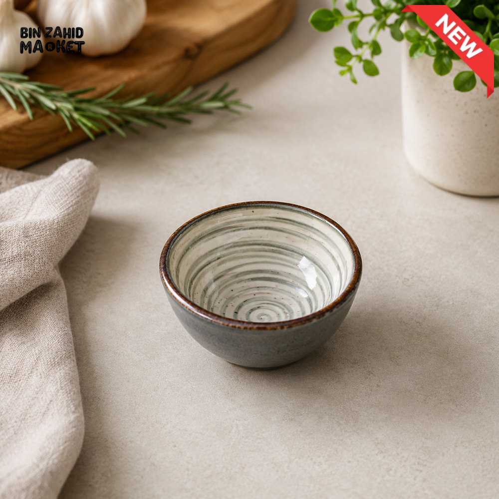 REACTIVE GLAZE STONEWARE DIP BOWL 3.75 INCH – 375DGW 2018