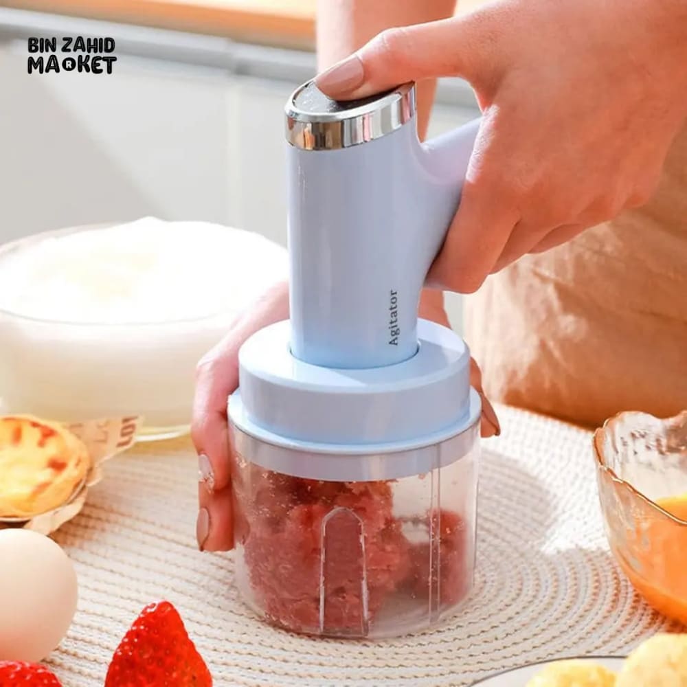 RECHARGEABLE EGG BEATER & CHOPPER