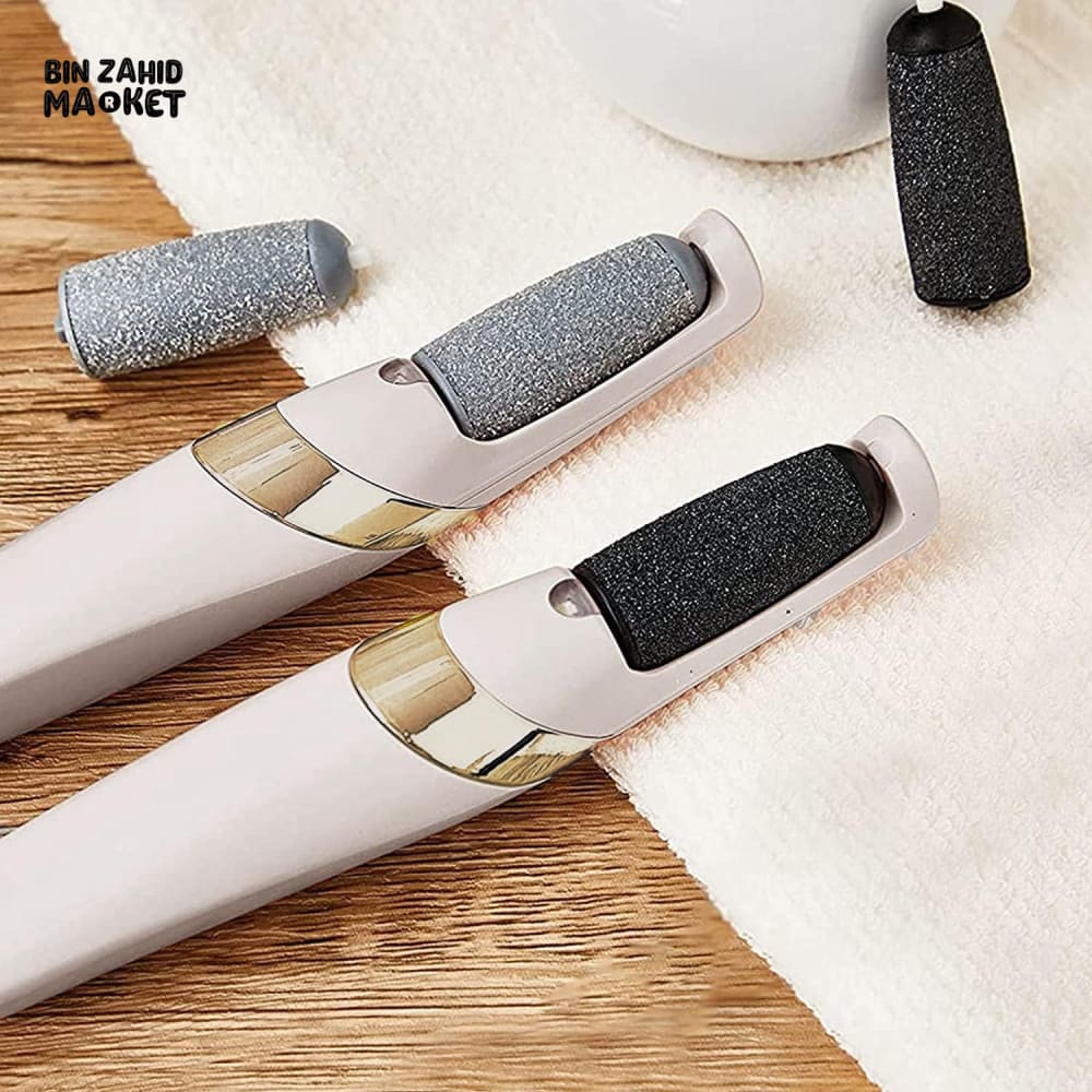 RECHARGEABLE ELECTRIC CALLUS REMOVER – CORDLESS ELECTRONIC FOOT FILE FOR WOMEN & MEN