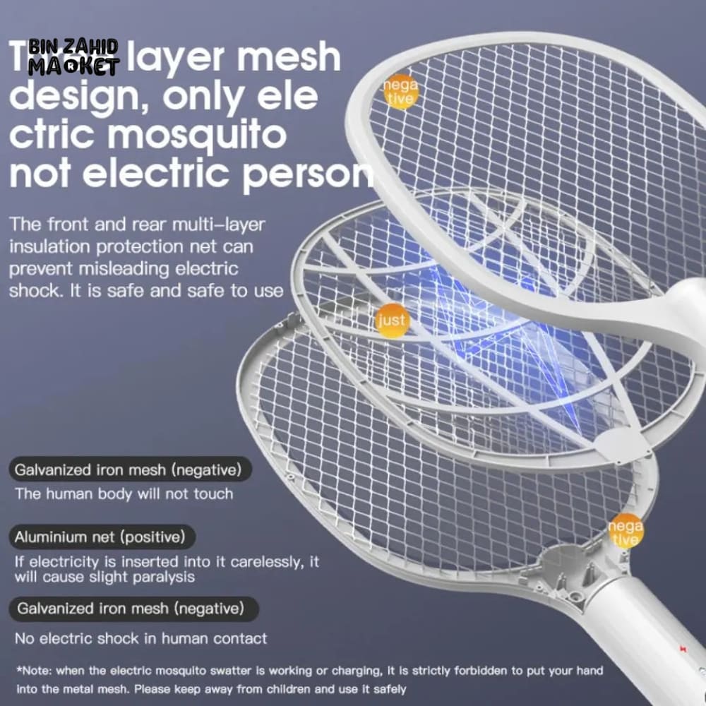 RECHARGEABLE MOSQUITO KILLER RACKET