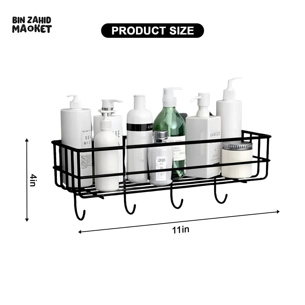 RECTANGLE METAL STAND WITH HOOKS