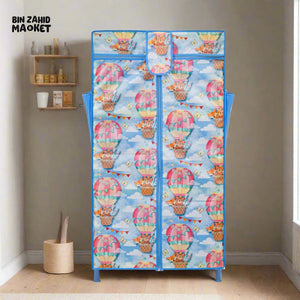 RED CAMEL TODDLER FOLDABLE WARDROBE – SMART & SPACE-SAVING DESIGN - BLUE