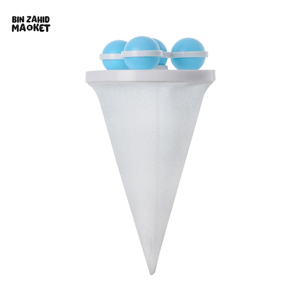 REMOVAL WASHING MACHINE HAIR TRAP REUSABLE MESH CLEANING BALL