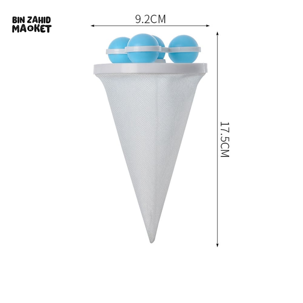 REMOVAL WASHING MACHINE HAIR TRAP REUSABLE MESH CLEANING BALL