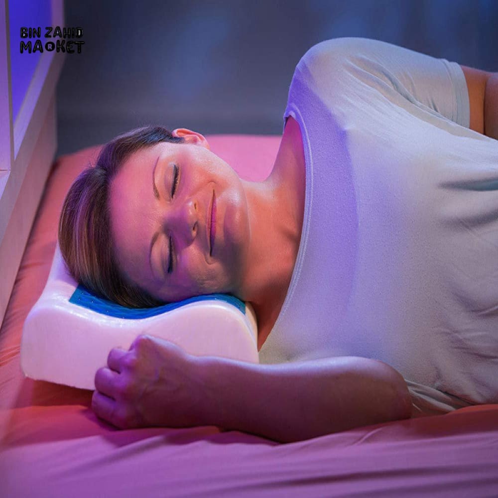 RESTFORM COOL PILLOW – VISCOELASTIC MEMORY FOAM COOLING PILLOW FOR NECK & SHOULDER SUPPORT