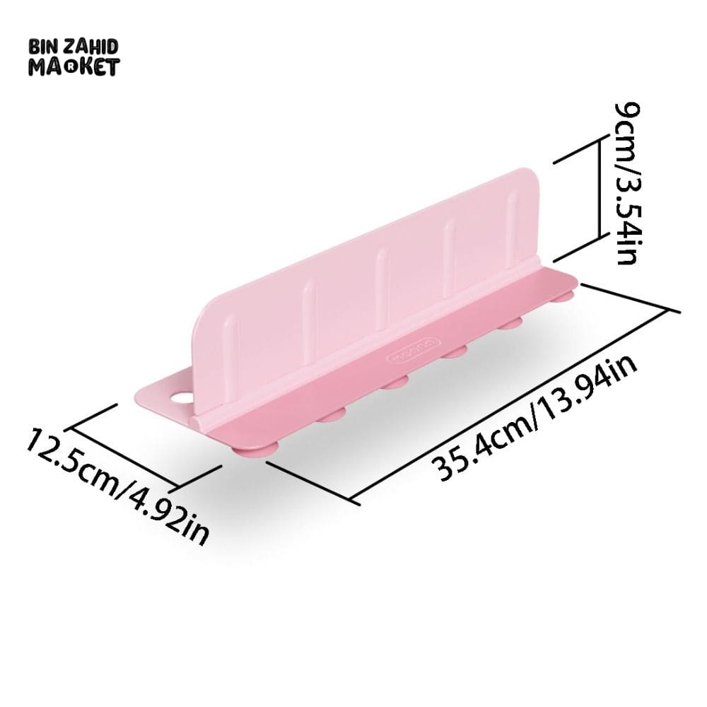 REUSABLE KITCHEN SINK WATER DEFLECTOR PLATE WITH SUCTION CUP – SPLASH-PROOF SOAP & SPONGE RACK