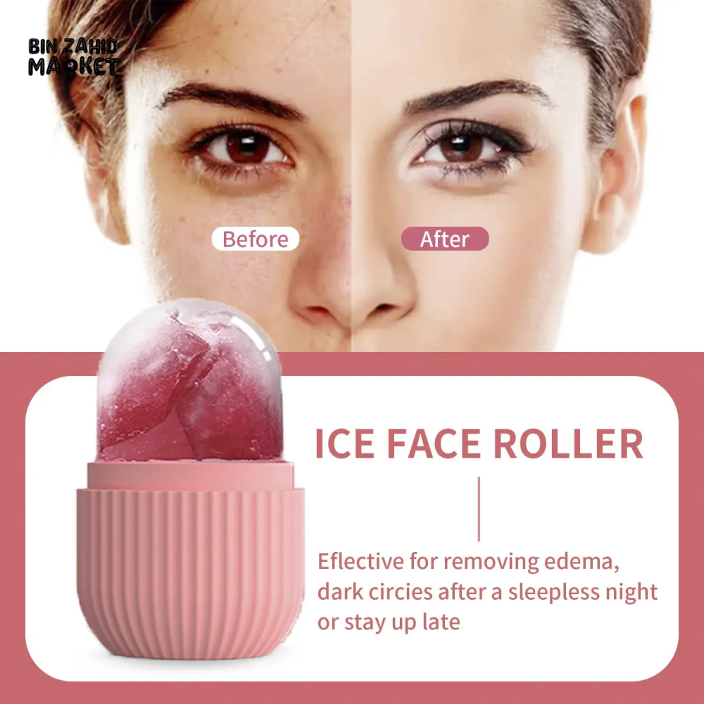 REUSABLE SILICONE ICE MOLD FOR FACE – PUFFINESS RELIEF & GLOWING SKIN TOOL