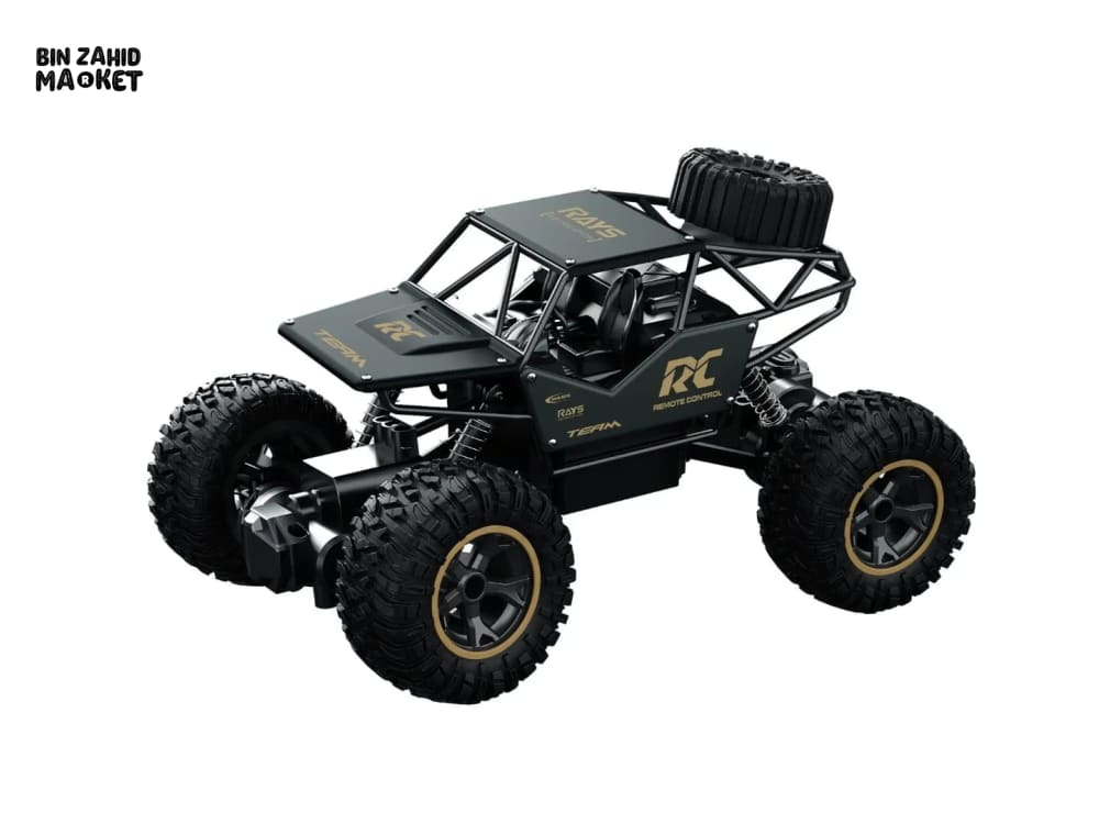 ROCK CRAWLER ELECTRIC RC CAR – 1:16 SCALE ALLOY OFF-ROAD TRUCK 4WD CLIMBING HIGH-SPEED BUGGY SUV REMOTE CONTROL TOY FOR BOYS & KIDS