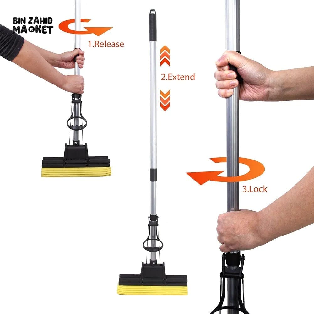 ROLLER SPONGE CLEANING MOP