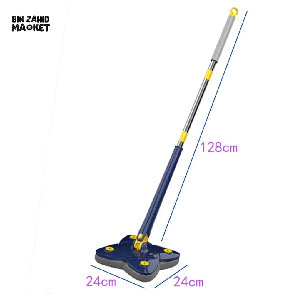 ROTATING 4X LEAVES TWISTER CLEANING MOP