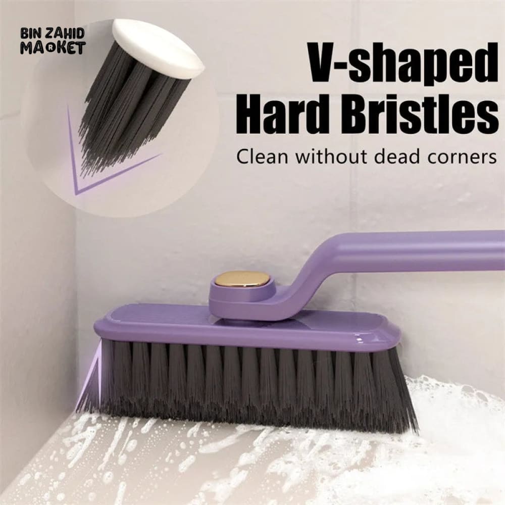 ROTATING CLEANING BRUSH WITH TWEEZERS