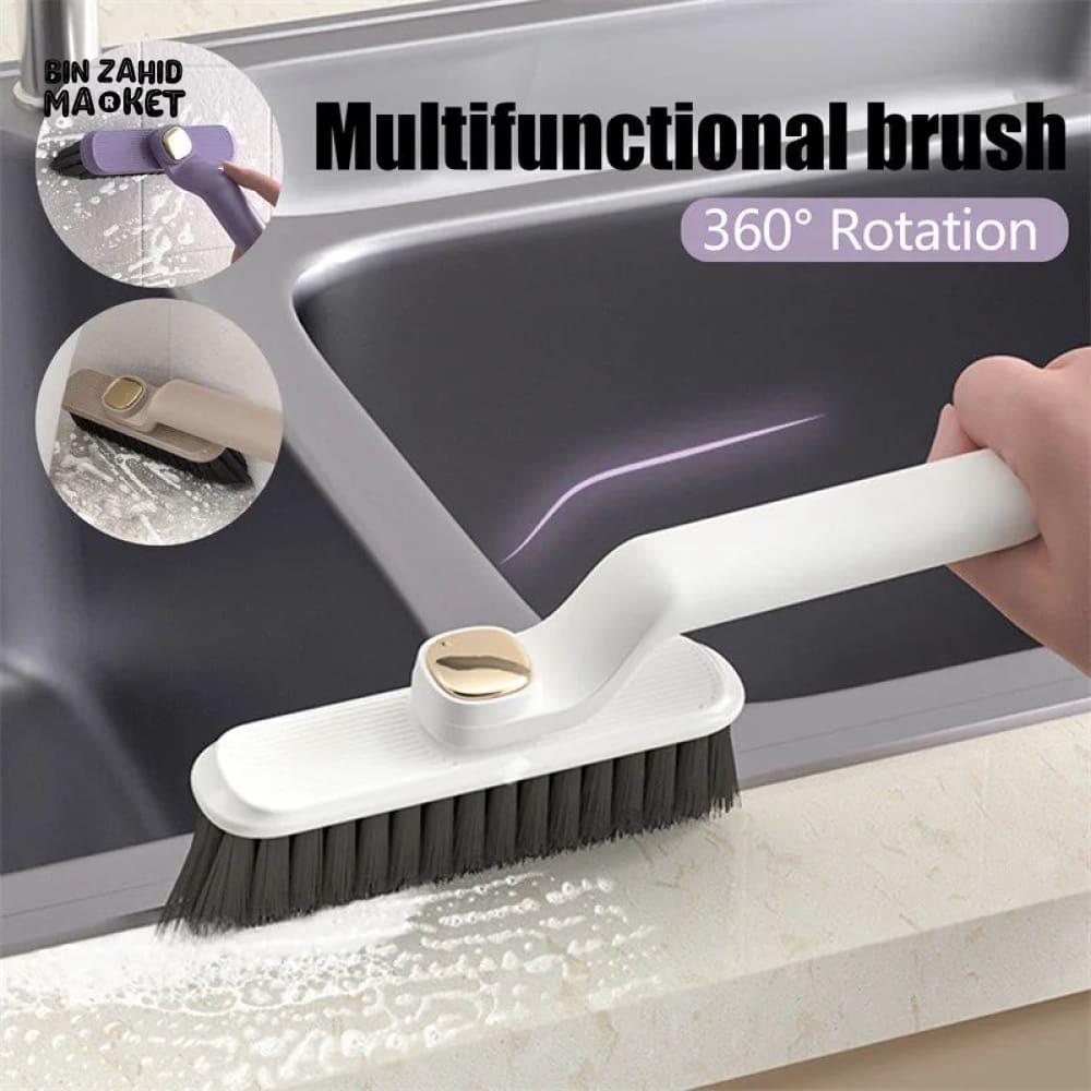 ROTATING CLEANING BRUSH WITH TWEEZERS