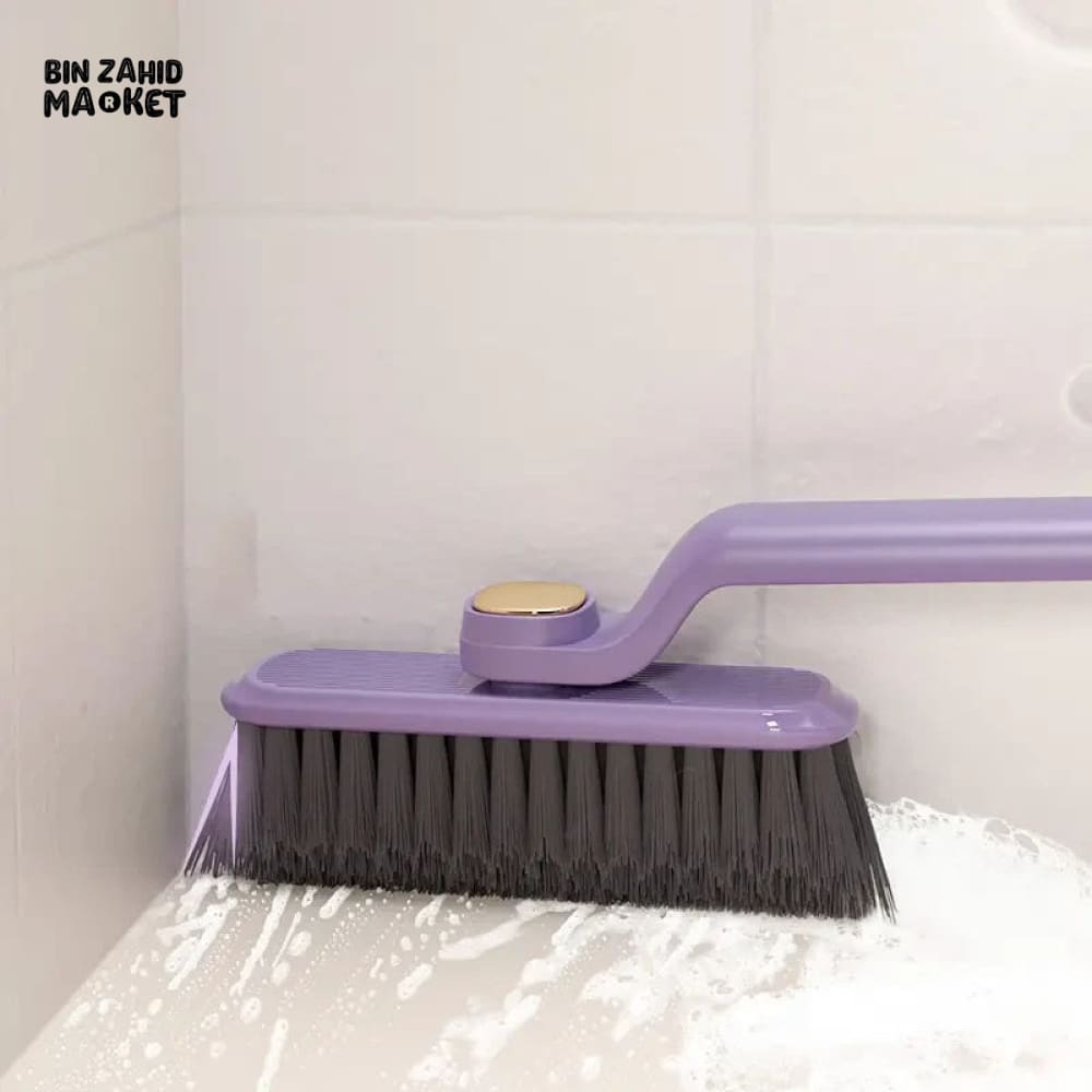 ROTATING CLEANING BRUSH WITH TWEEZERS
