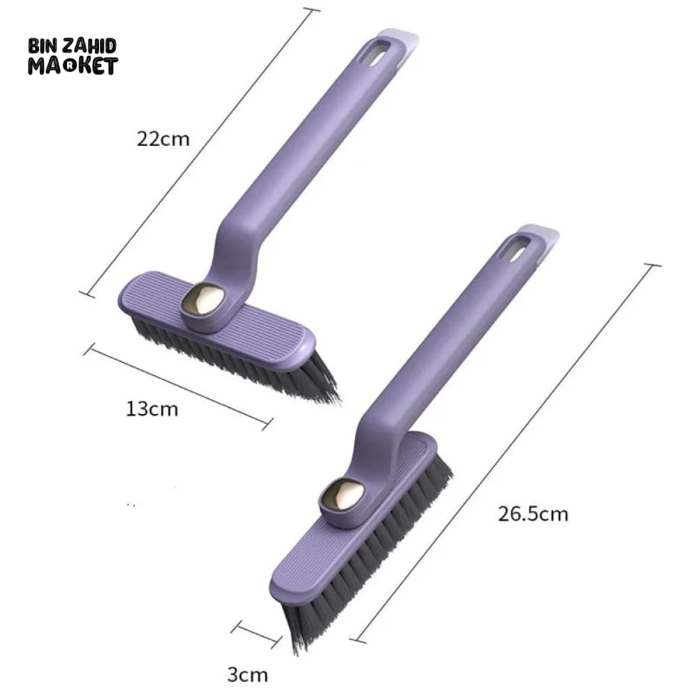 ROTATING CLEANING BRUSH WITH TWEEZERS