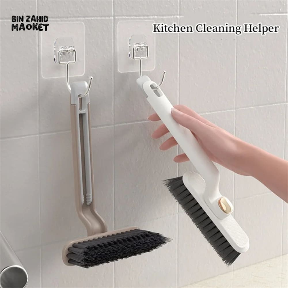 ROTATING CLEANING BRUSH WITH TWEEZERS